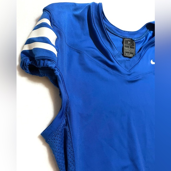 Nike Football Practice Jersey Blue and White Color Men’s Size Large NWT - Picture 2 of 8